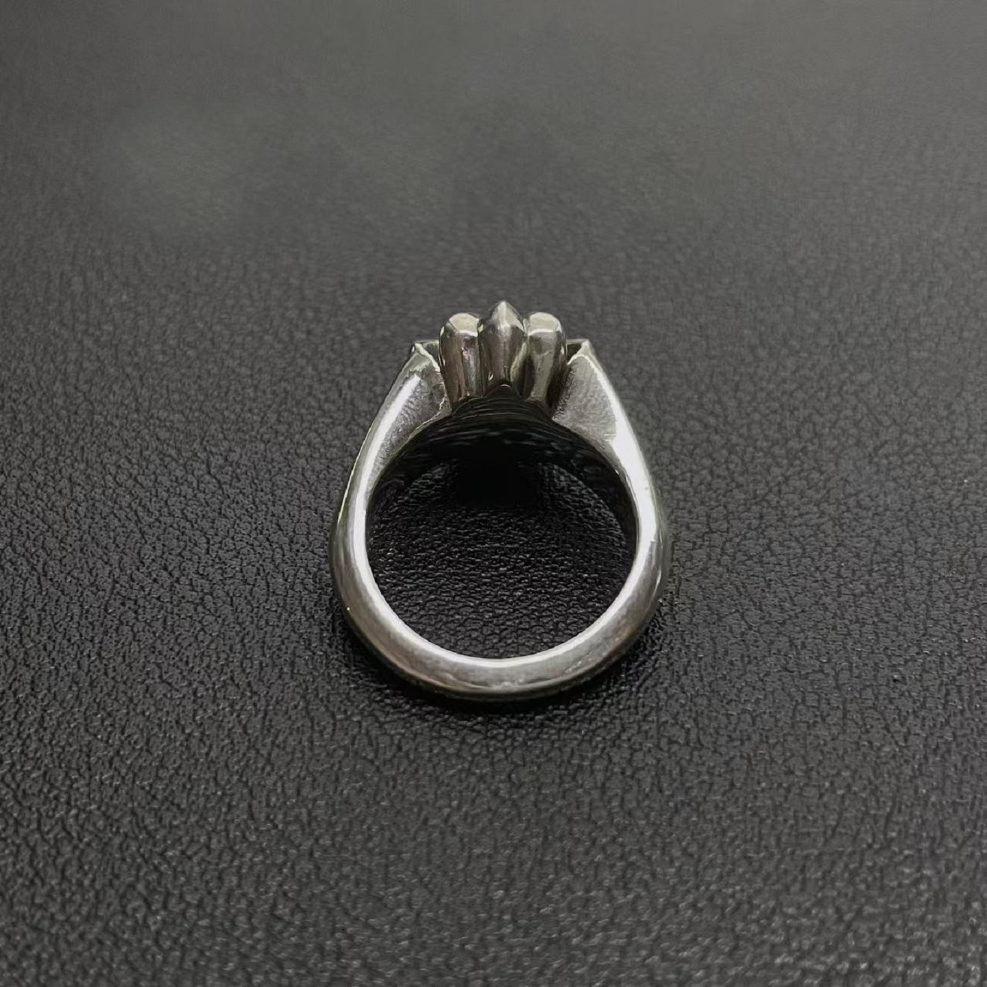 Chrome Hearts Cross Ring - Gothic 925 Sterling Silver Jewelry | David Studio