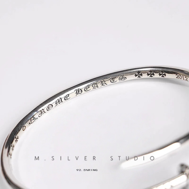 Chrome Hearts Cross Ring - Gothic 925 Sterling Silver Jewelry | David Studio