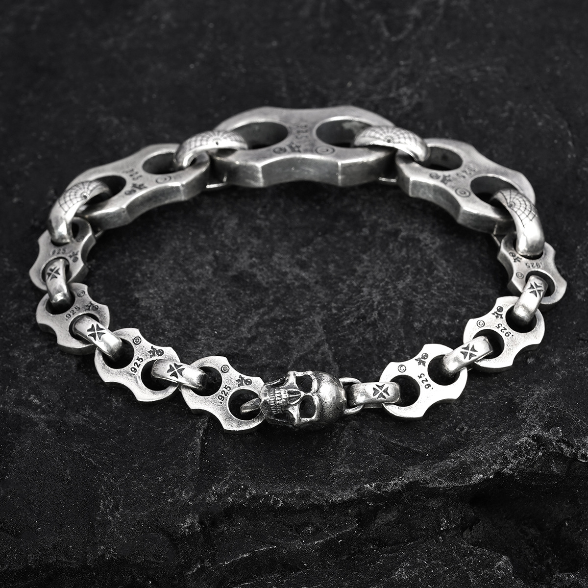 Chrome Hearts Cross Ring - Gothic 925 Sterling Silver Jewelry | David Studio