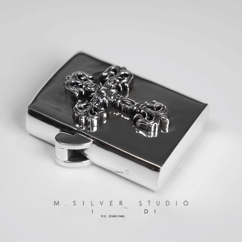 Chrome Hearts Cross Ring - Gothic 925 Sterling Silver Jewelry | David Studio