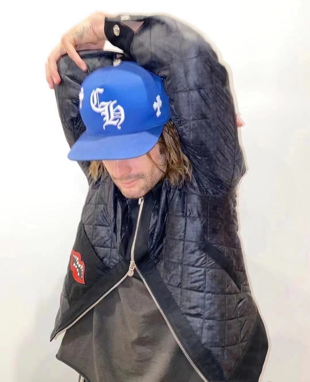 Chrome Hearts Cross Ring - Gothic 925 Sterling Silver Jewelry | David Studio