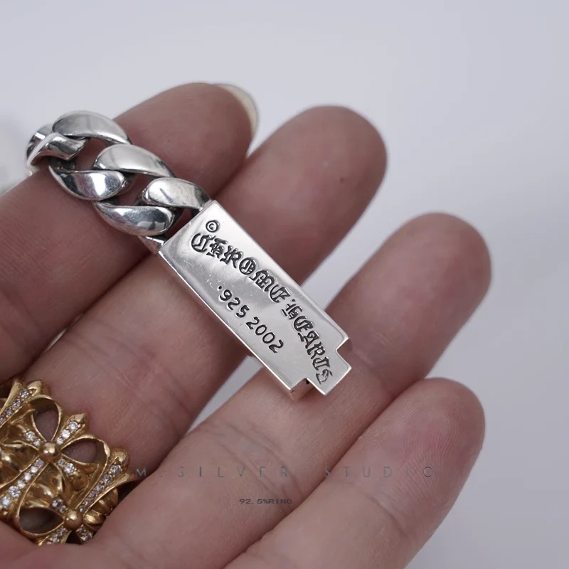 Chrome Hearts Cross Ring - Gothic 925 Sterling Silver Jewelry | David Studio