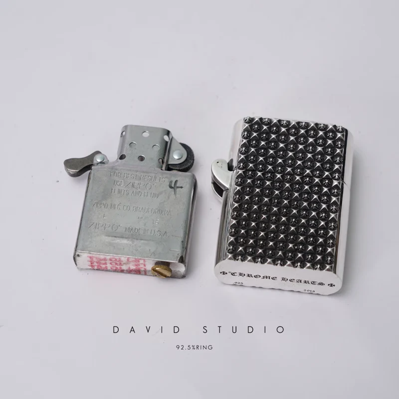 Chrome Hearts Cross Ring - Gothic 925 Sterling Silver Jewelry | David Studio