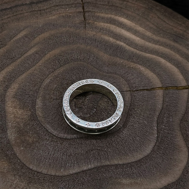 Chrome Hearts Cross Ring - Gothic 925 Sterling Silver Jewelry | David Studio