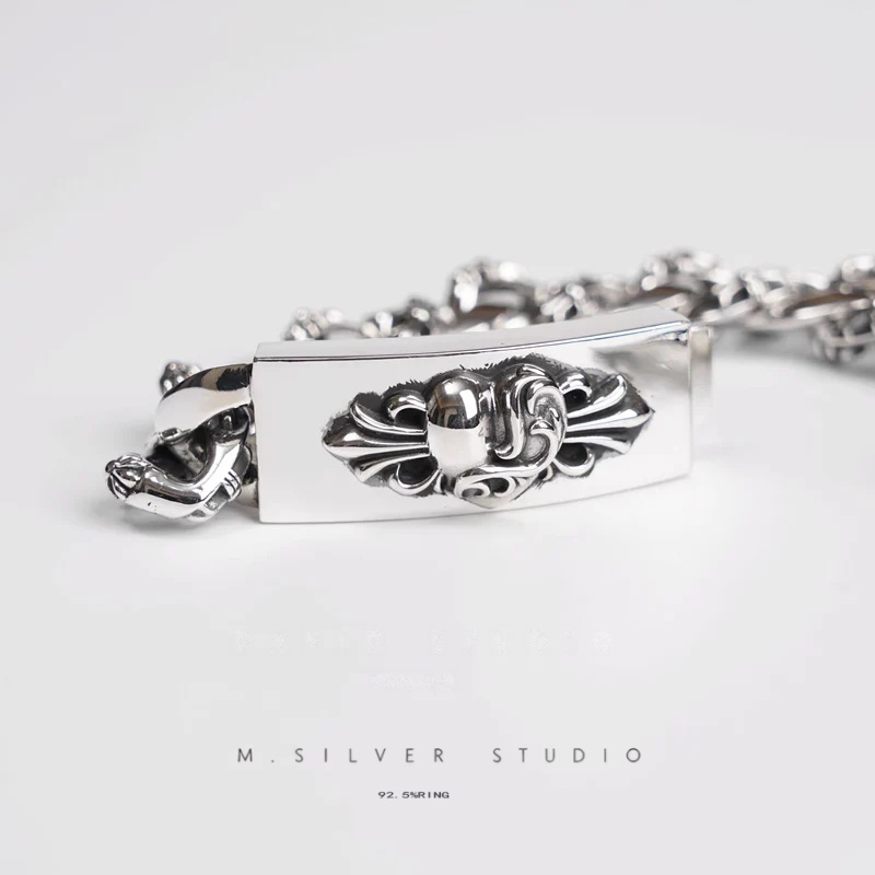 Chrome Hearts Cross Ring - Gothic 925 Sterling Silver Jewelry | David Studio
