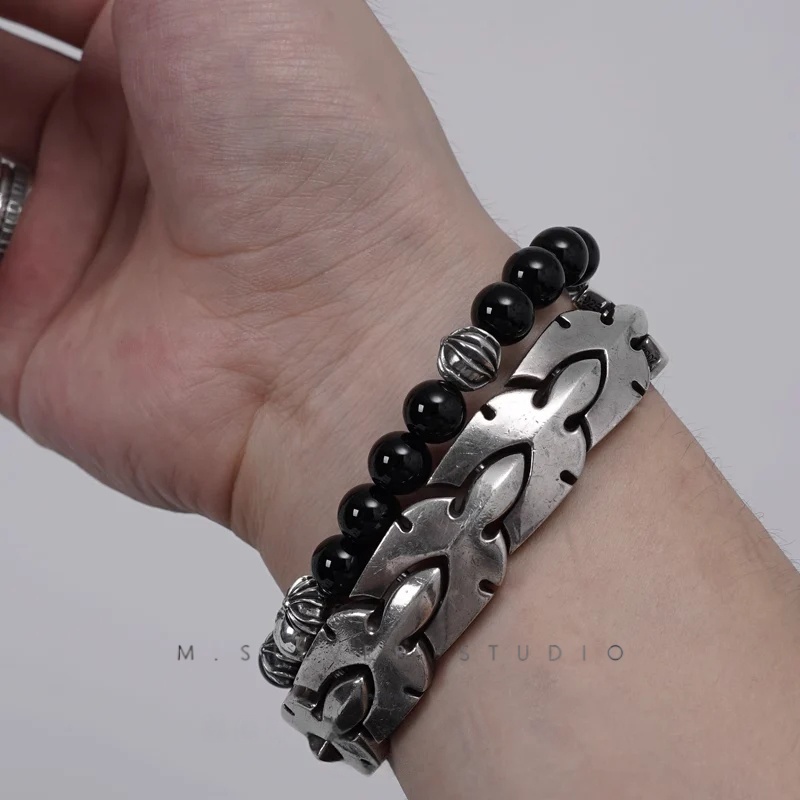 Chrome Hearts Cross Ring - Gothic 925 Sterling Silver Jewelry | David Studio