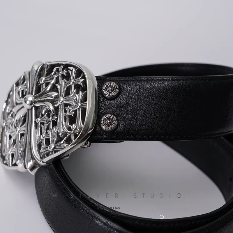 Chrome Hearts Cross Ring - Gothic 925 Sterling Silver Jewelry | David Studio