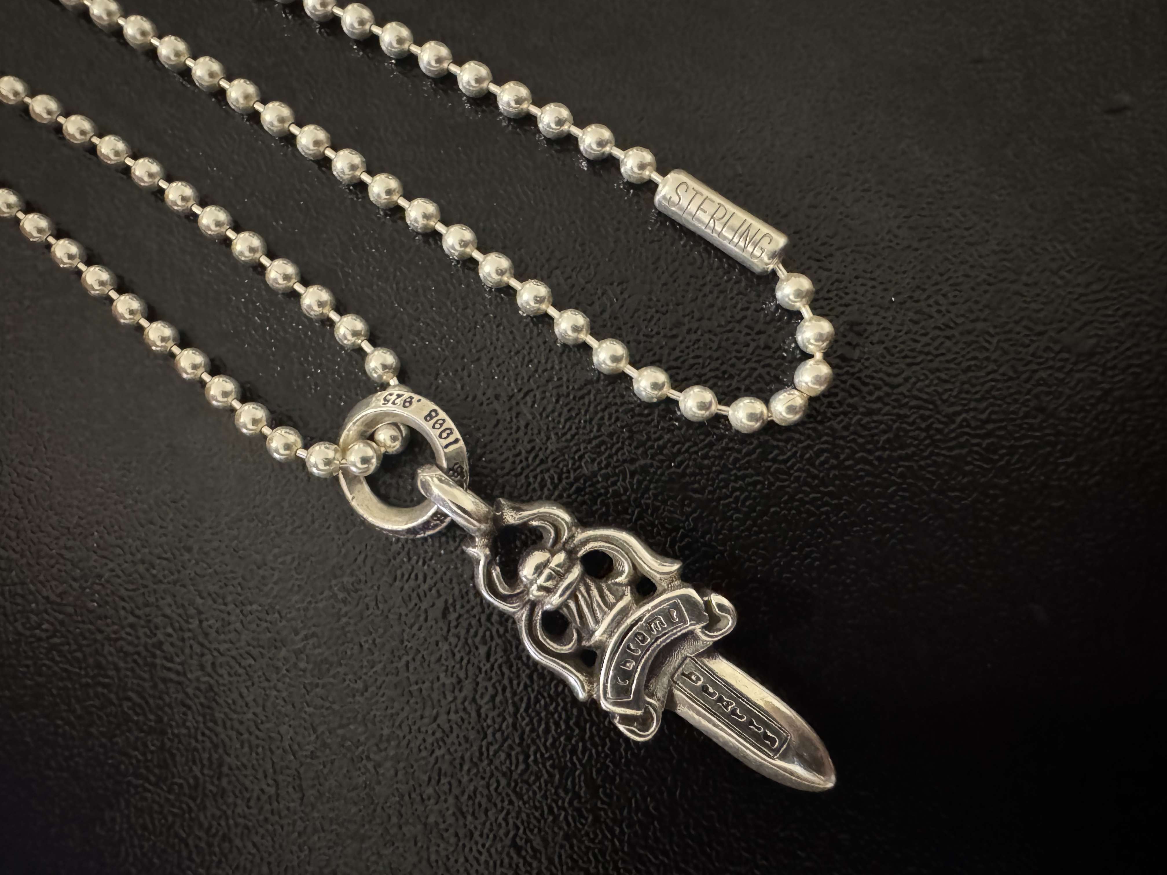 Chrome Hearts Cross Ring - Gothic 925 Sterling Silver Jewelry | David Studio