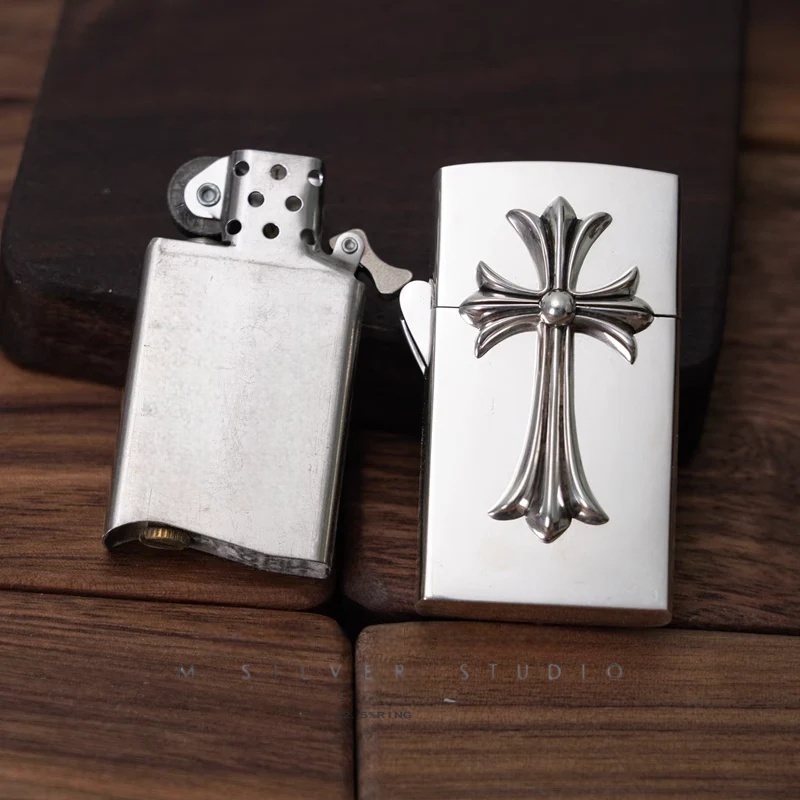 Chrome Hearts Cross Ring - Gothic 925 Sterling Silver Jewelry | David Studio
