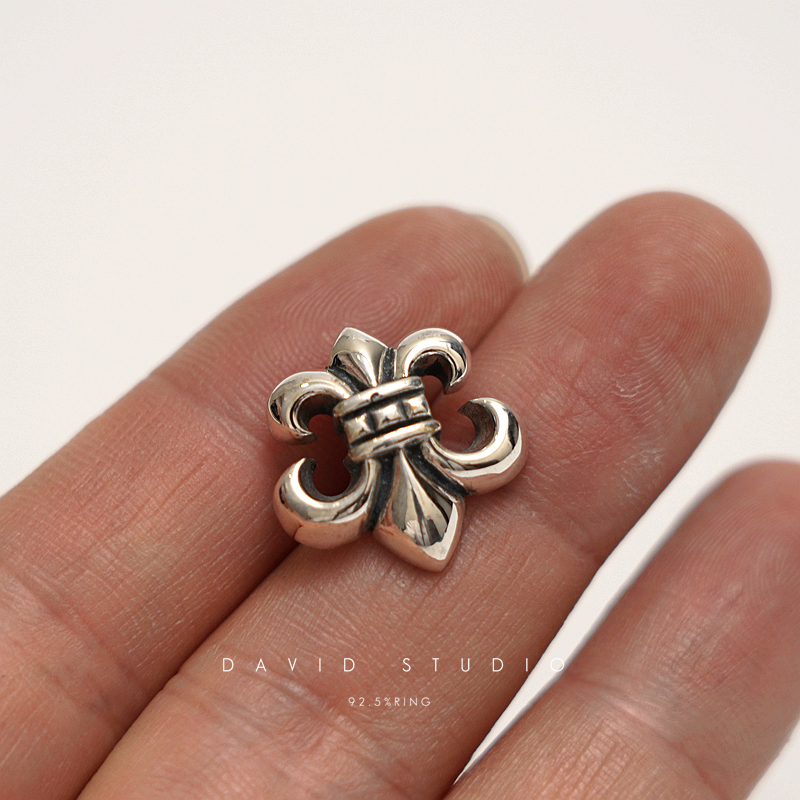 Chrome Hearts Cross Ring - Gothic 925 Sterling Silver Jewelry | David Studio