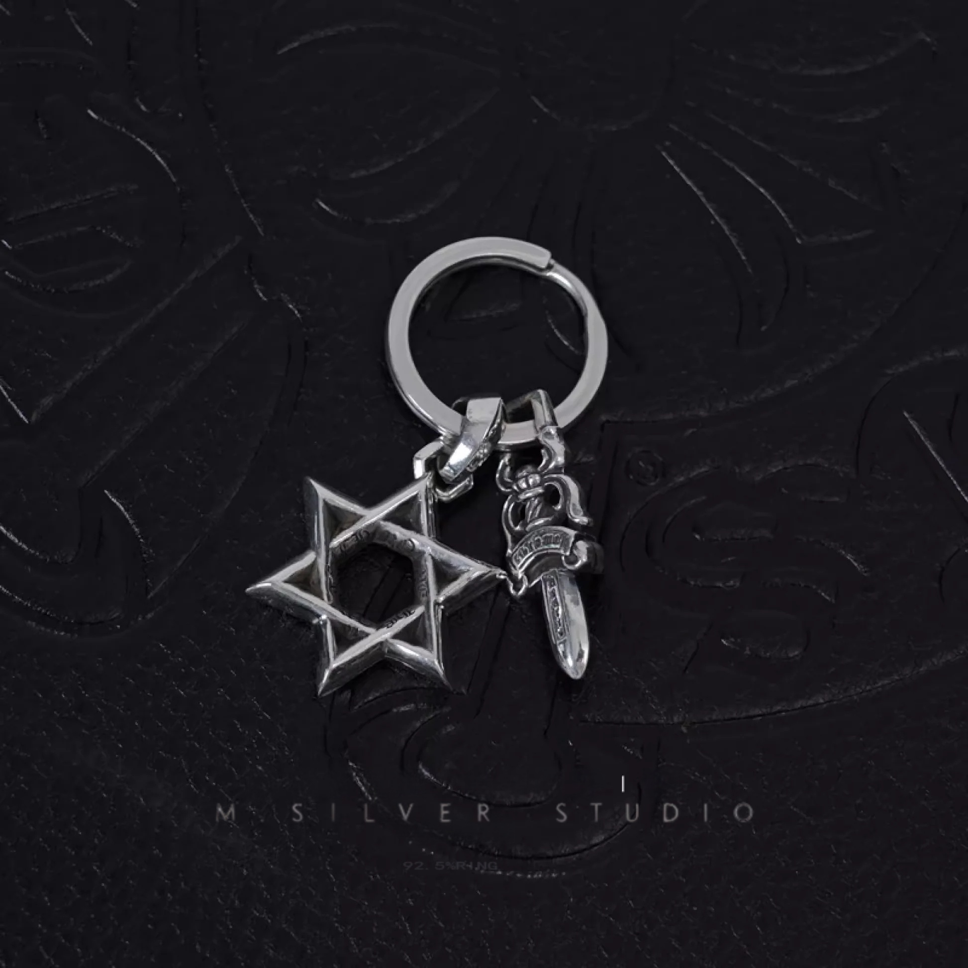 Chrome Hearts Cross Ring - Gothic 925 Sterling Silver Jewelry | David Studio