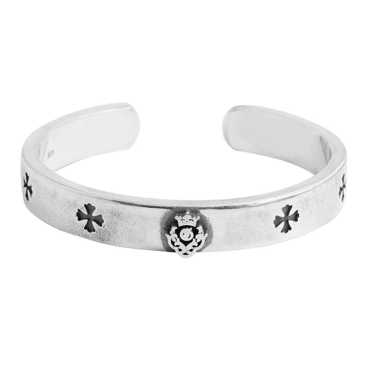 Chrome Hearts Cross Ring - Gothic 925 Sterling Silver Jewelry | David Studio