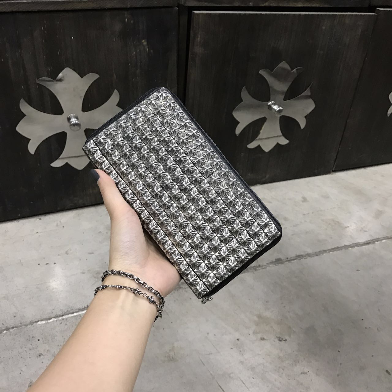 Chrome Hearts Cross Ring - Gothic 925 Sterling Silver Jewelry | David Studio