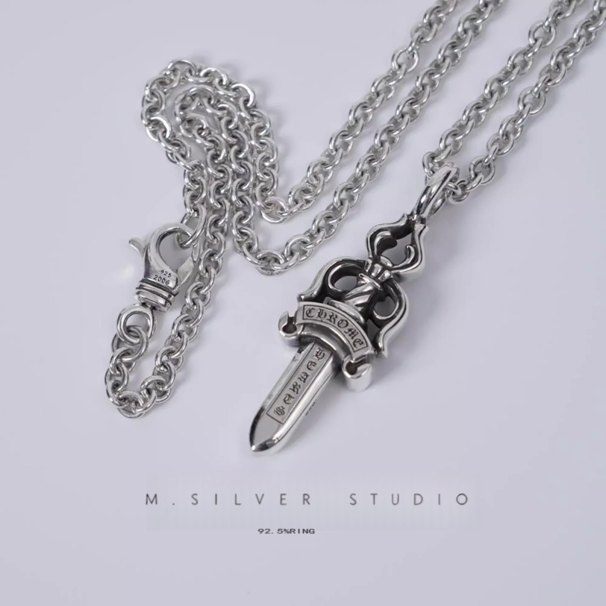 Chrome Hearts Cross Ring - Gothic 925 Sterling Silver Jewelry | David Studio