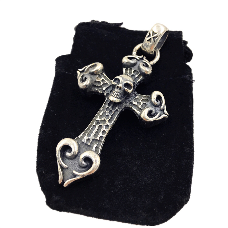 Chrome Hearts Cross Ring - Gothic 925 Sterling Silver Jewelry | David Studio