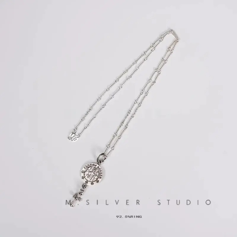 Chrome Hearts Cross Ring - Gothic 925 Sterling Silver Jewelry | David Studio