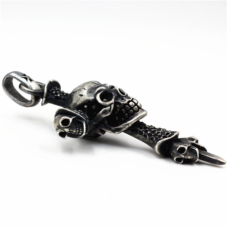Chrome Hearts Cross Ring - Gothic 925 Sterling Silver Jewelry | David Studio