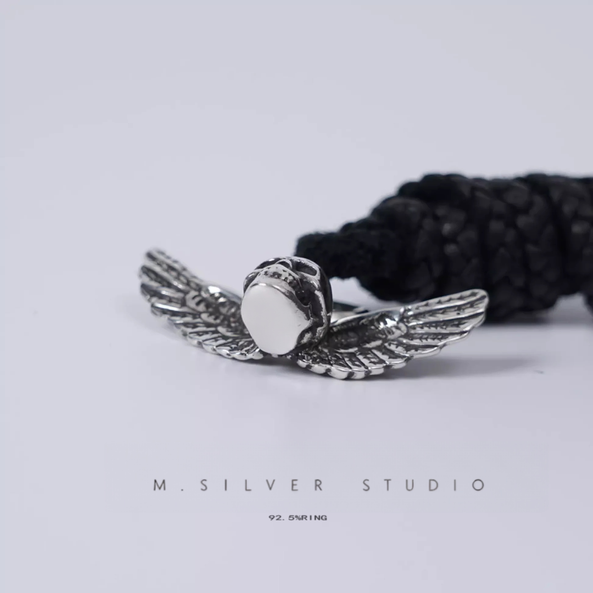 Chrome Hearts Cross Ring - Gothic 925 Sterling Silver Jewelry | David Studio