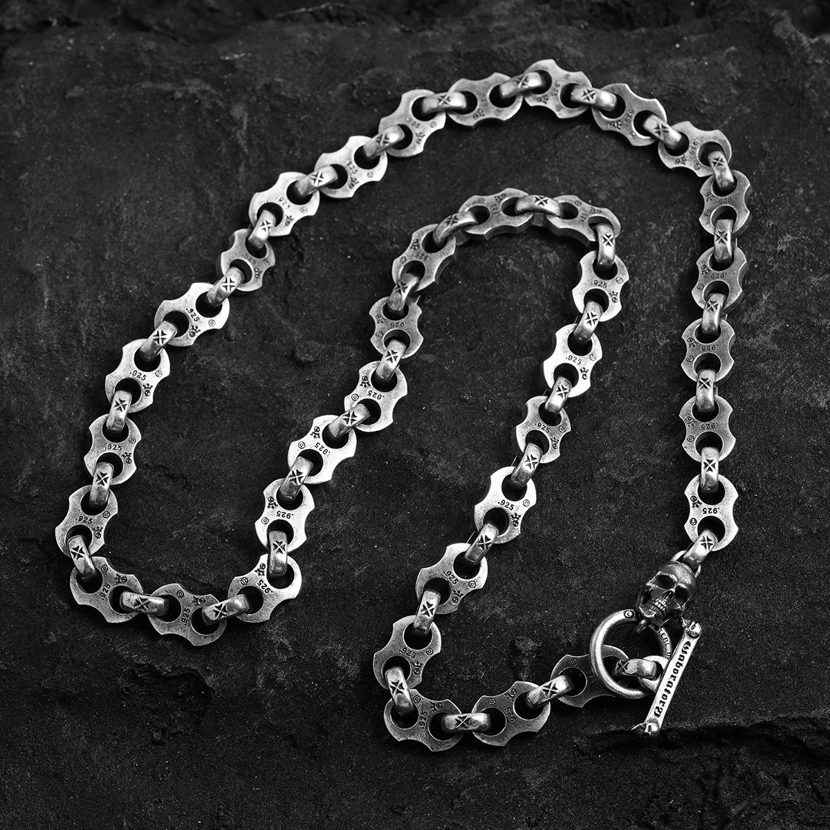 Chrome Hearts Cross Ring - Gothic 925 Sterling Silver Jewelry | David Studio