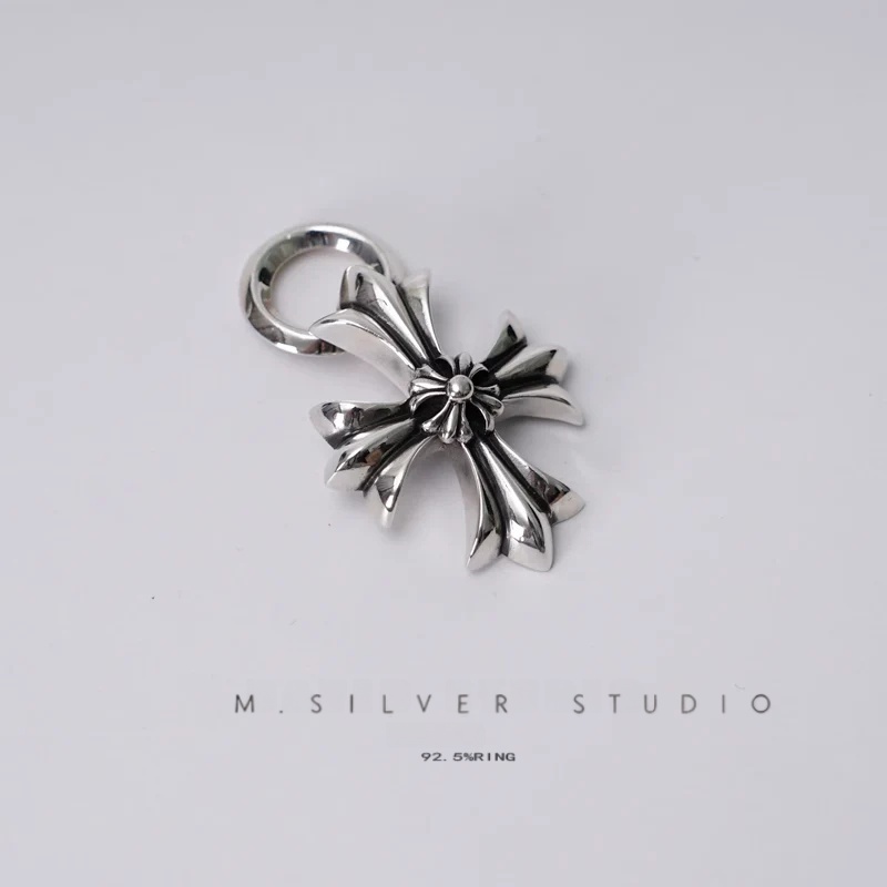 Chrome Hearts Cross Ring - Gothic 925 Sterling Silver Jewelry | David Studio