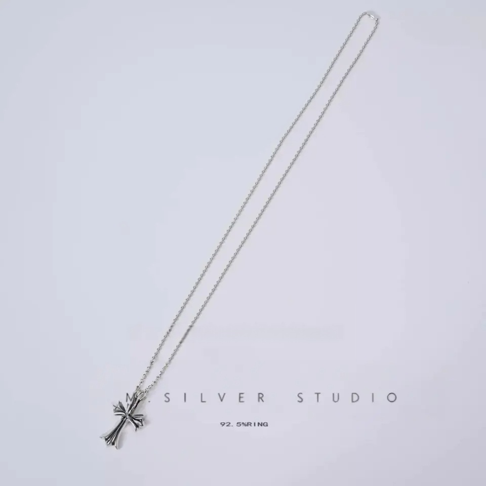 Chrome Hearts Cross Ring - Gothic 925 Sterling Silver Jewelry | David Studio