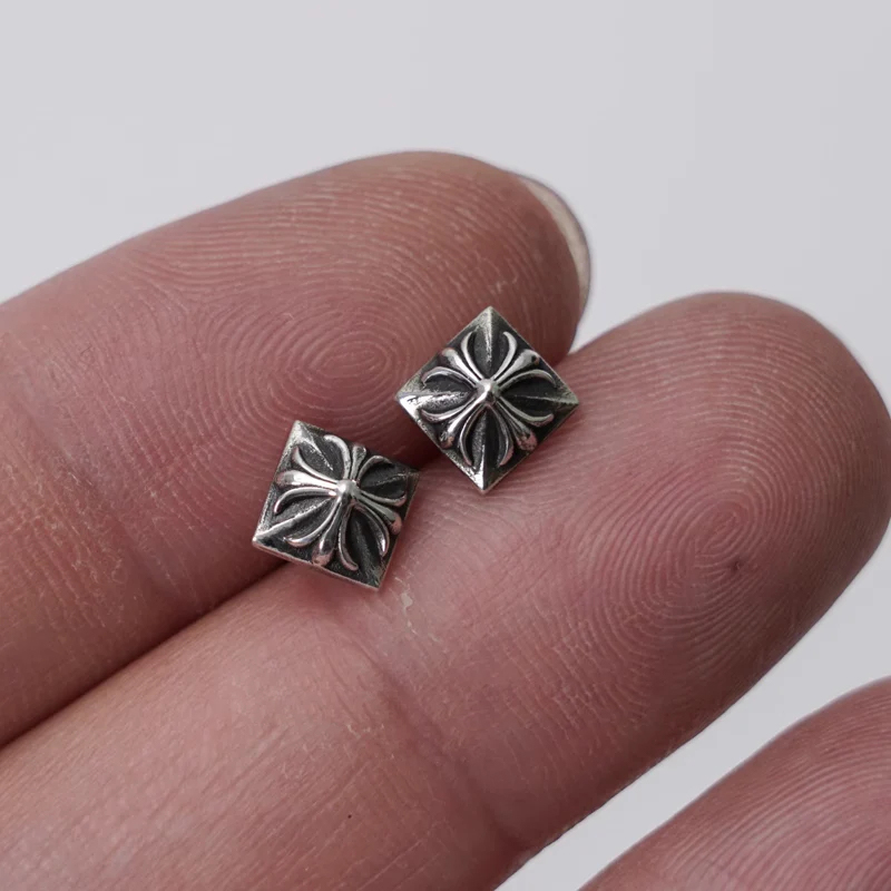 Chrome Hearts Cross Ring - Gothic 925 Sterling Silver Jewelry | David Studio