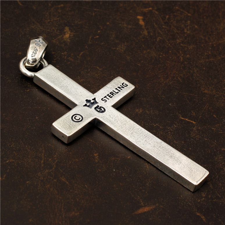 Chrome Hearts Cross Ring - Gothic 925 Sterling Silver Jewelry | David Studio