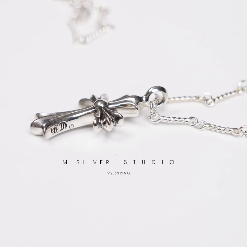 Chrome Hearts Cross Ring - Gothic 925 Sterling Silver Jewelry | David Studio