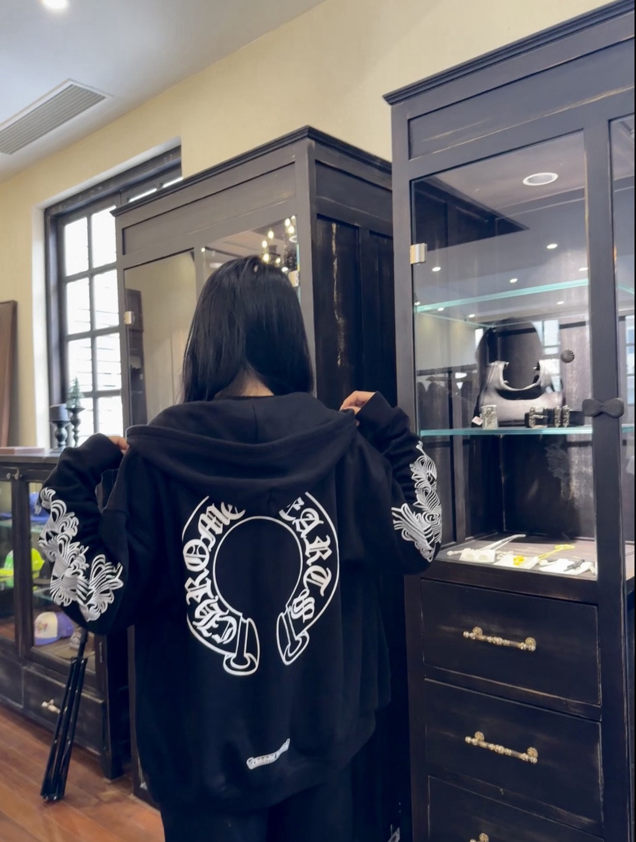 Chrome Hearts Cross Ring - Gothic 925 Sterling Silver Jewelry | David Studio