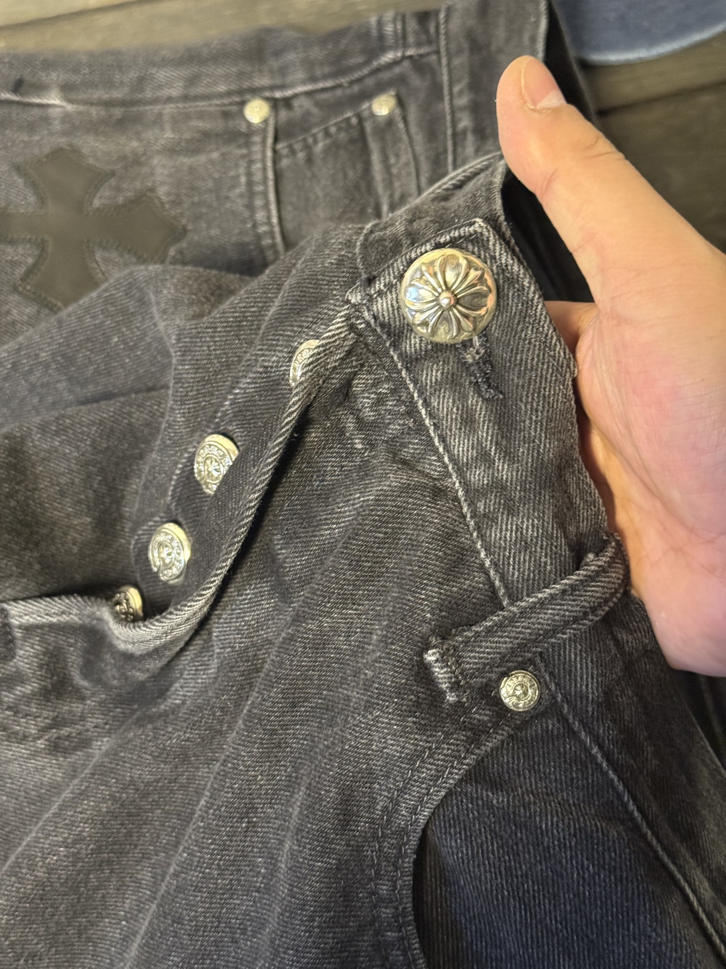 Chrome Hearts Cross Ring - Gothic 925 Sterling Silver Jewelry | David Studio