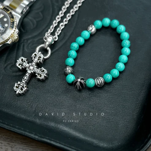 Chrome Hearts Cross Ring - Gothic 925 Sterling Silver Jewelry | David Studio