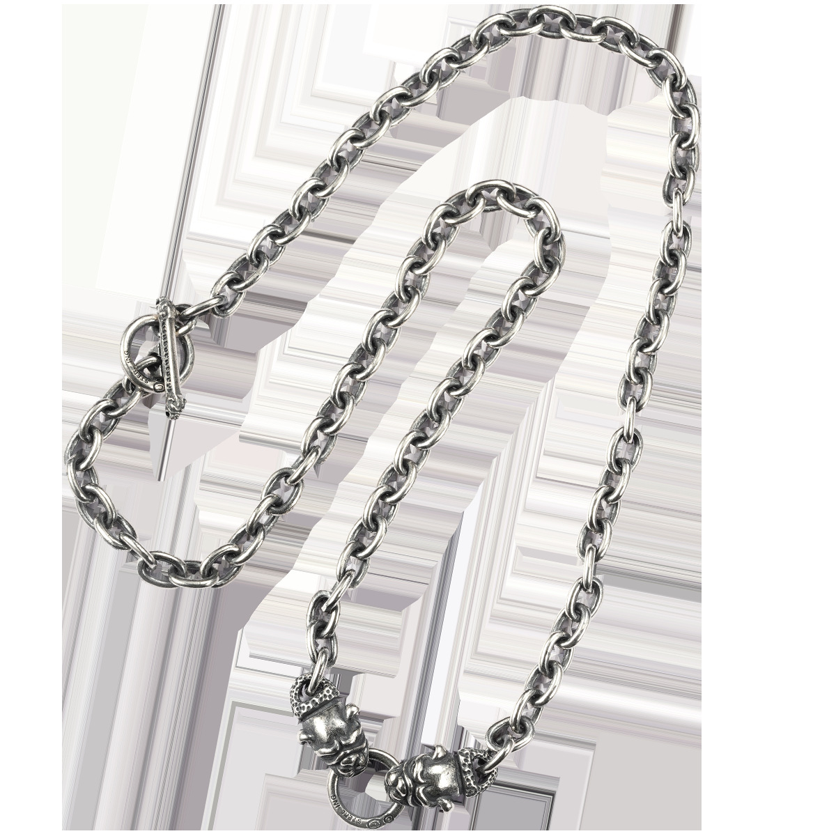 Chrome Hearts Cross Ring - Gothic 925 Sterling Silver Jewelry | David Studio