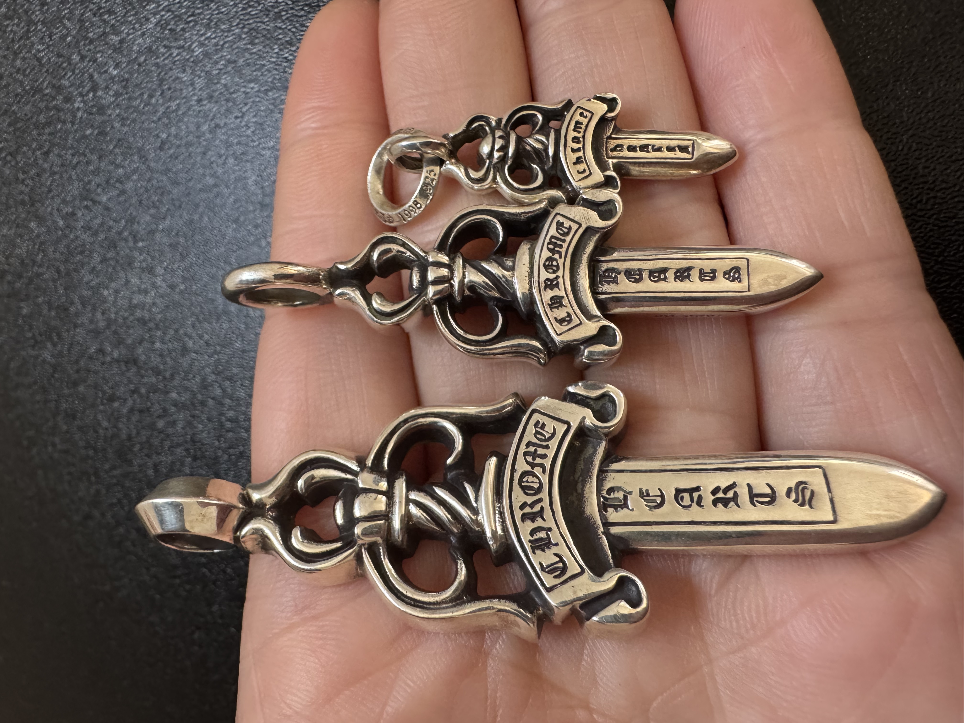 Chrome Hearts Cross Ring - Gothic 925 Sterling Silver Jewelry | David Studio