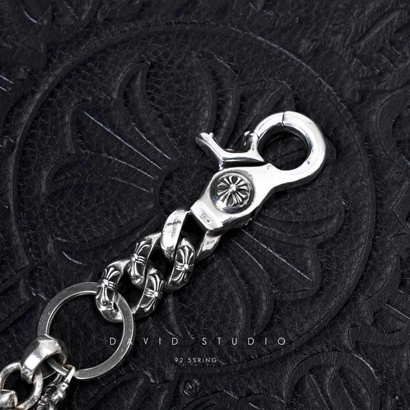 Chrome Hearts Cross Ring - Gothic 925 Sterling Silver Jewelry | David Studio