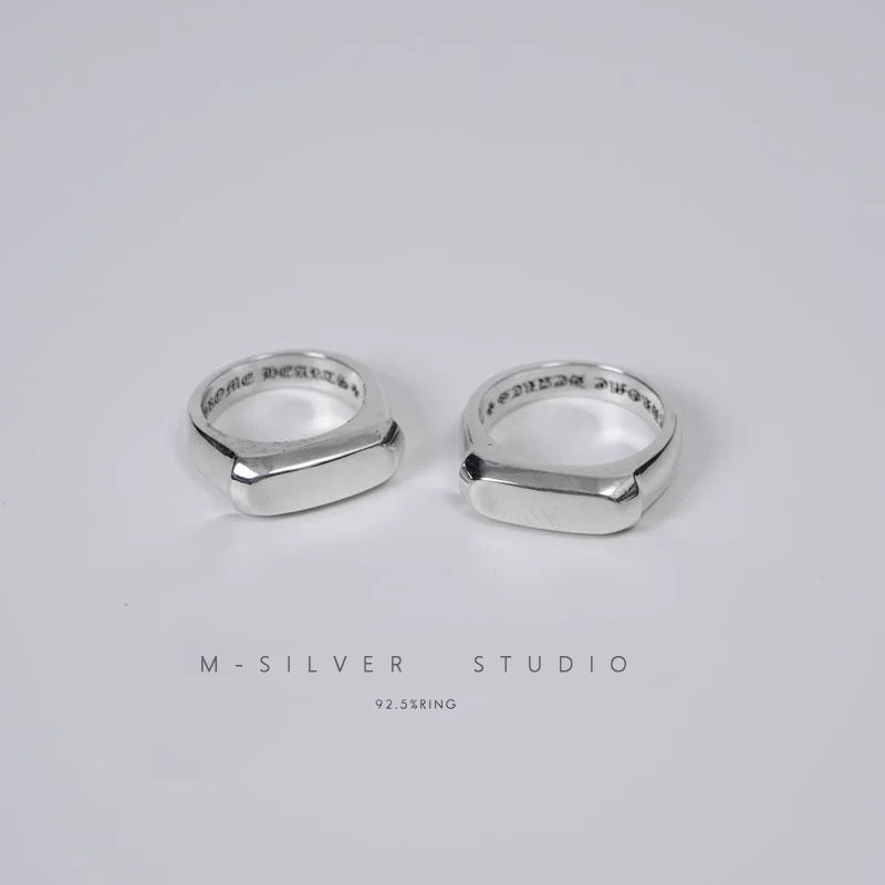 Chrome Hearts Cross Ring - Gothic 925 Sterling Silver Jewelry | David Studio