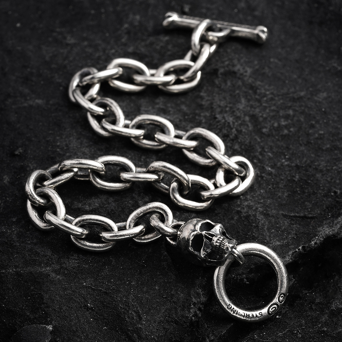 Chrome Hearts Cross Ring - Gothic 925 Sterling Silver Jewelry | David Studio