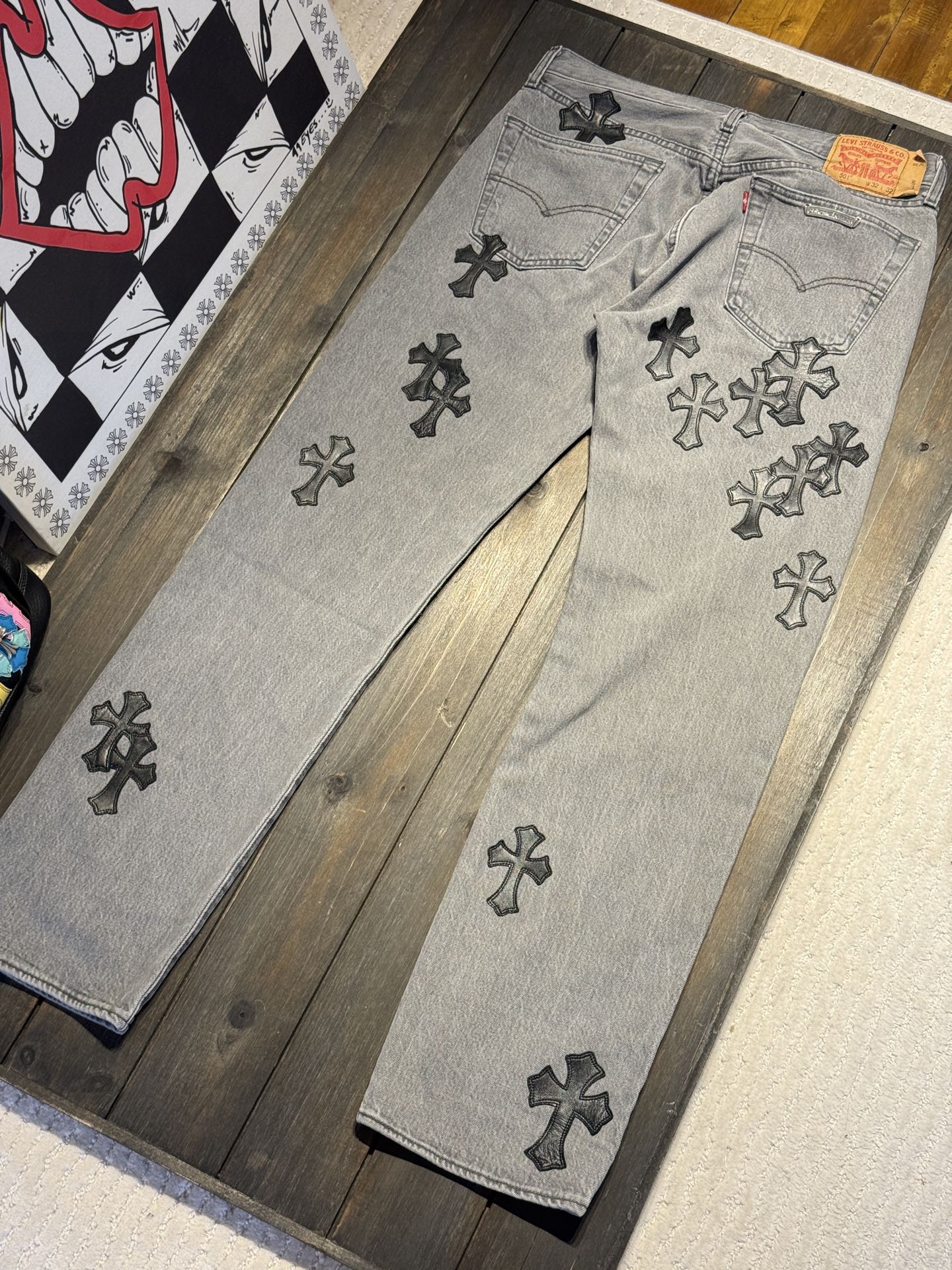 Chrome Hearts Cross Ring - Gothic 925 Sterling Silver Jewelry | David Studio