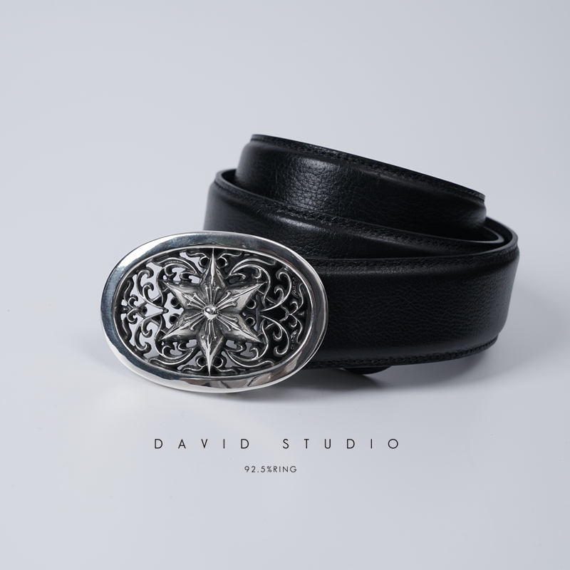 Chrome Hearts Cross Ring - Gothic 925 Sterling Silver Jewelry | David Studio