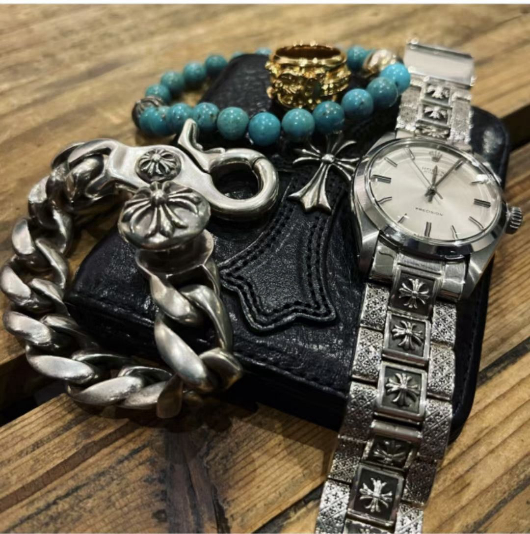 Chrome Hearts Cross Ring - Gothic 925 Sterling Silver Jewelry | David Studio