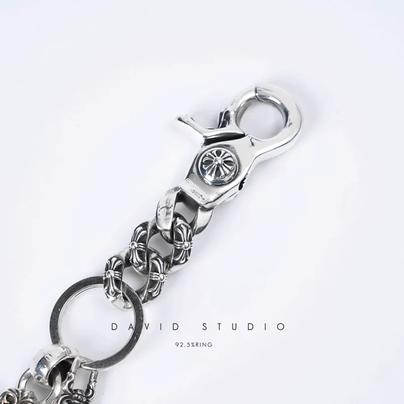 Chrome Hearts Cross Ring - Gothic 925 Sterling Silver Jewelry | David Studio