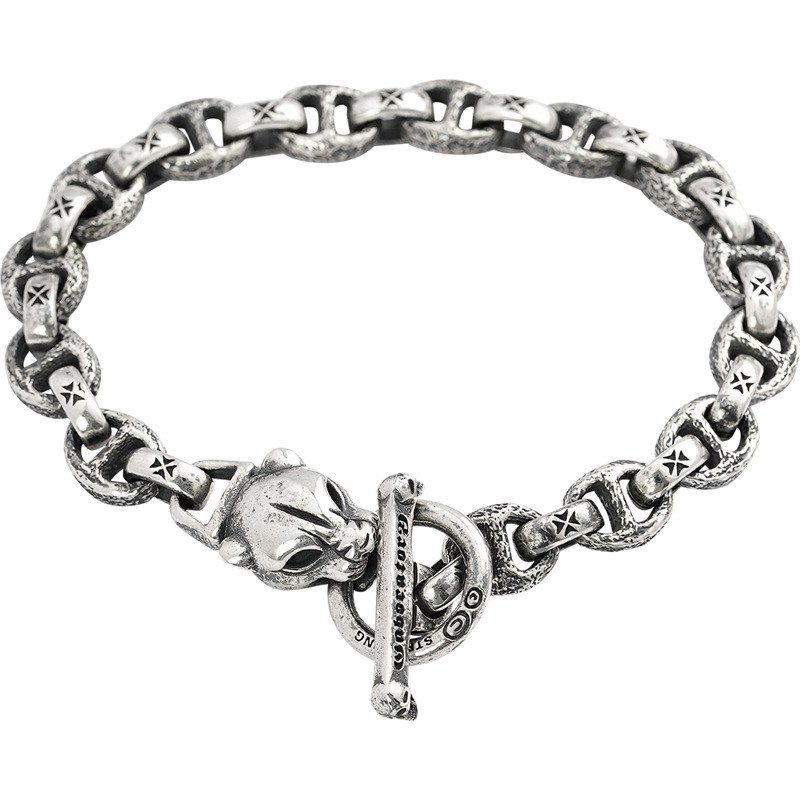 Chrome Hearts Cross Ring - Gothic 925 Sterling Silver Jewelry | David Studio