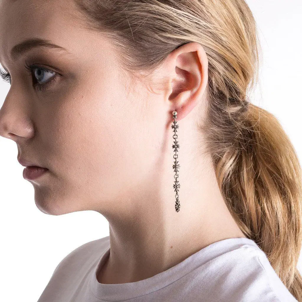 Chrome Hearts Cross Ring - Gothic 925 Sterling Silver Jewelry | David Studio