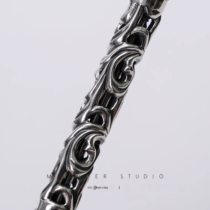 Chrome Hearts Cross Ring - Gothic 925 Sterling Silver Jewelry | David Studio