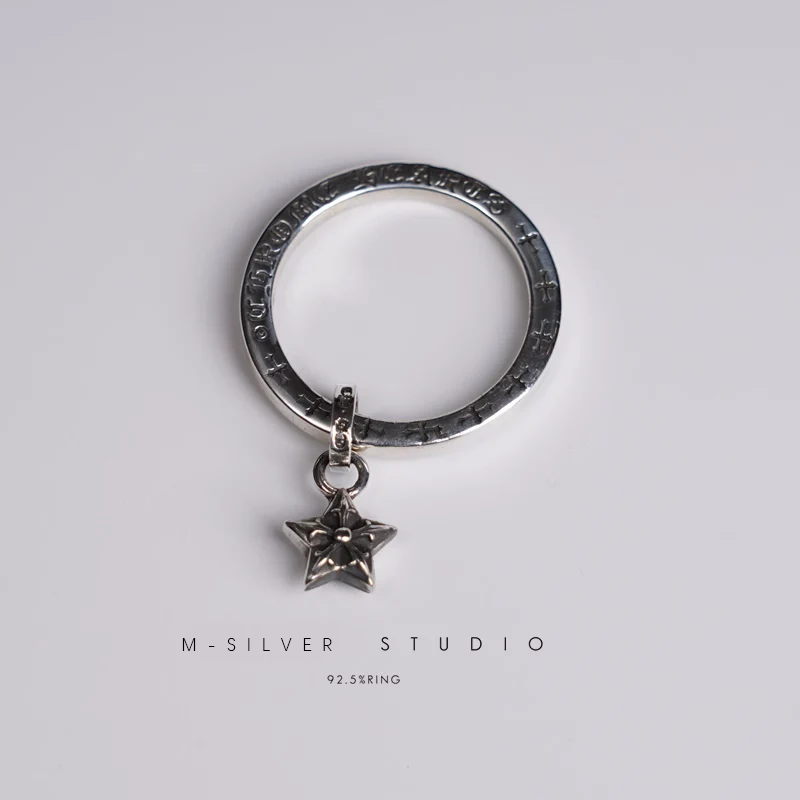 Chrome Hearts Cross Ring - Gothic 925 Sterling Silver Jewelry | David Studio