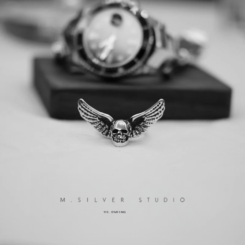 Chrome Hearts Cross Ring - Gothic 925 Sterling Silver Jewelry | David Studio