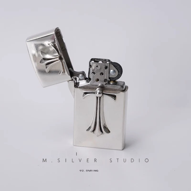 Chrome Hearts Cross Ring - Gothic 925 Sterling Silver Jewelry | David Studio