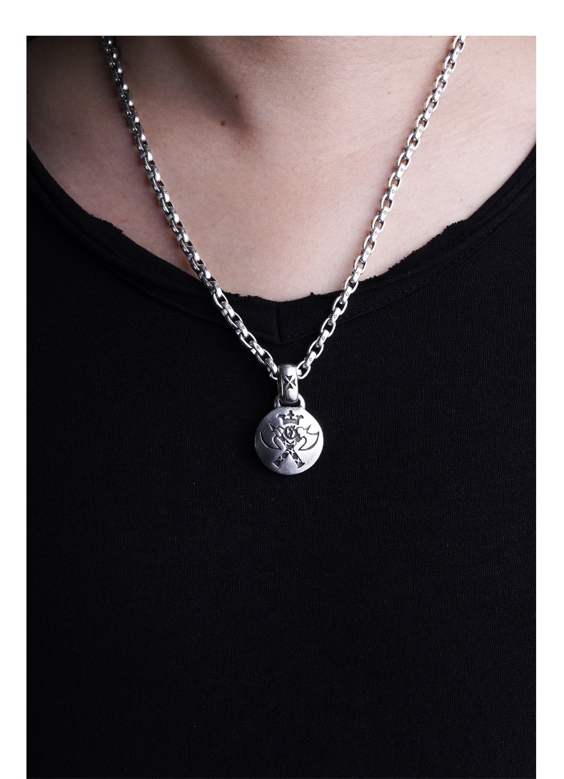 Chrome Hearts Cross Ring - Gothic 925 Sterling Silver Jewelry | David Studio