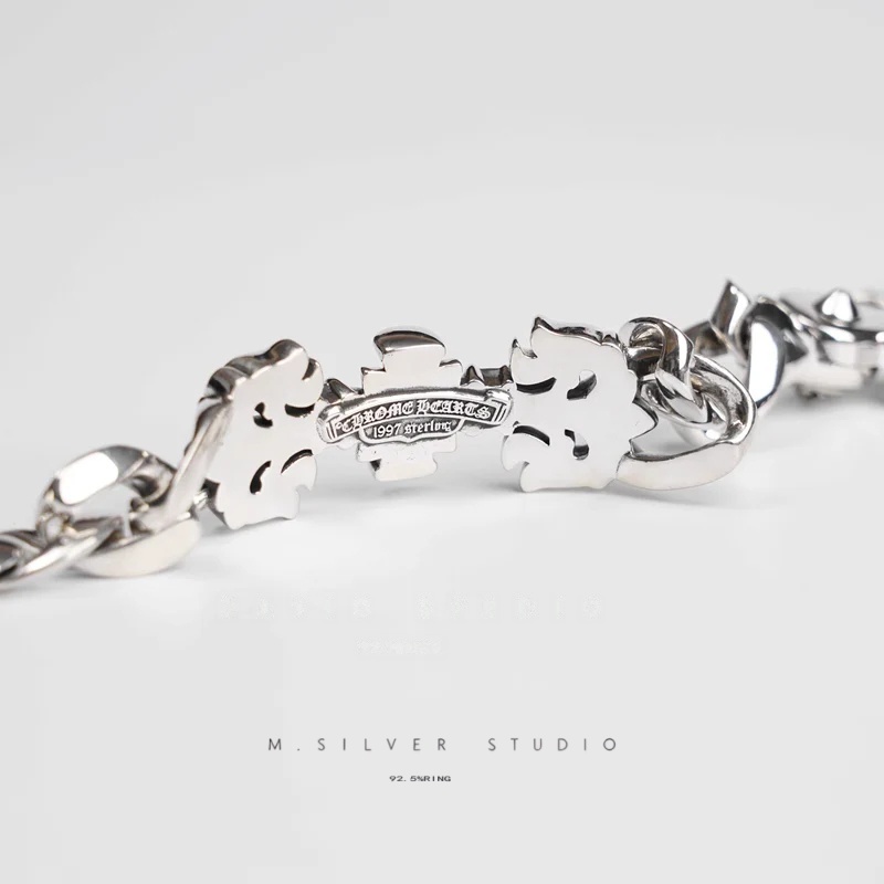 Chrome Hearts Cross Ring - Gothic 925 Sterling Silver Jewelry | David Studio