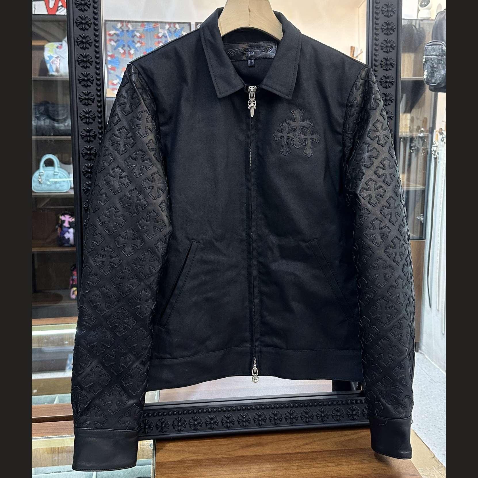 Chrome Hearts Cross Ring - Gothic 925 Sterling Silver Jewelry | David Studio