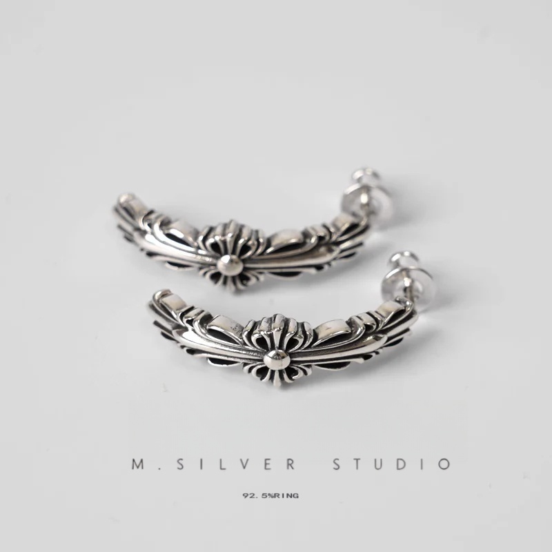 Chrome Hearts Cross Ring - Gothic 925 Sterling Silver Jewelry | David Studio